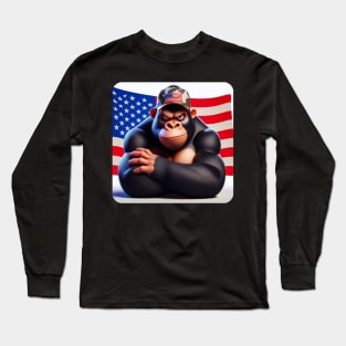 Grumpy Gorilla #6 Long Sleeve T-Shirt